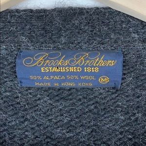 Brooks Brothers Sweaters - Men’s Brooks Brothers Alpaca Wool Sweater Cardigan Brooks Brothers Sweaters - Men’s Brooks Brothers Alpaca Wool Sweater Cardigan